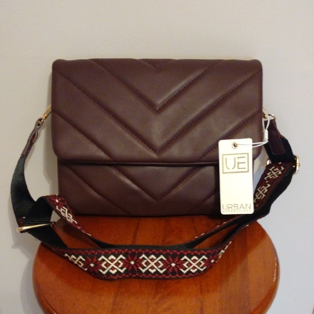 Urban Expressions Plum Crossbody Bag